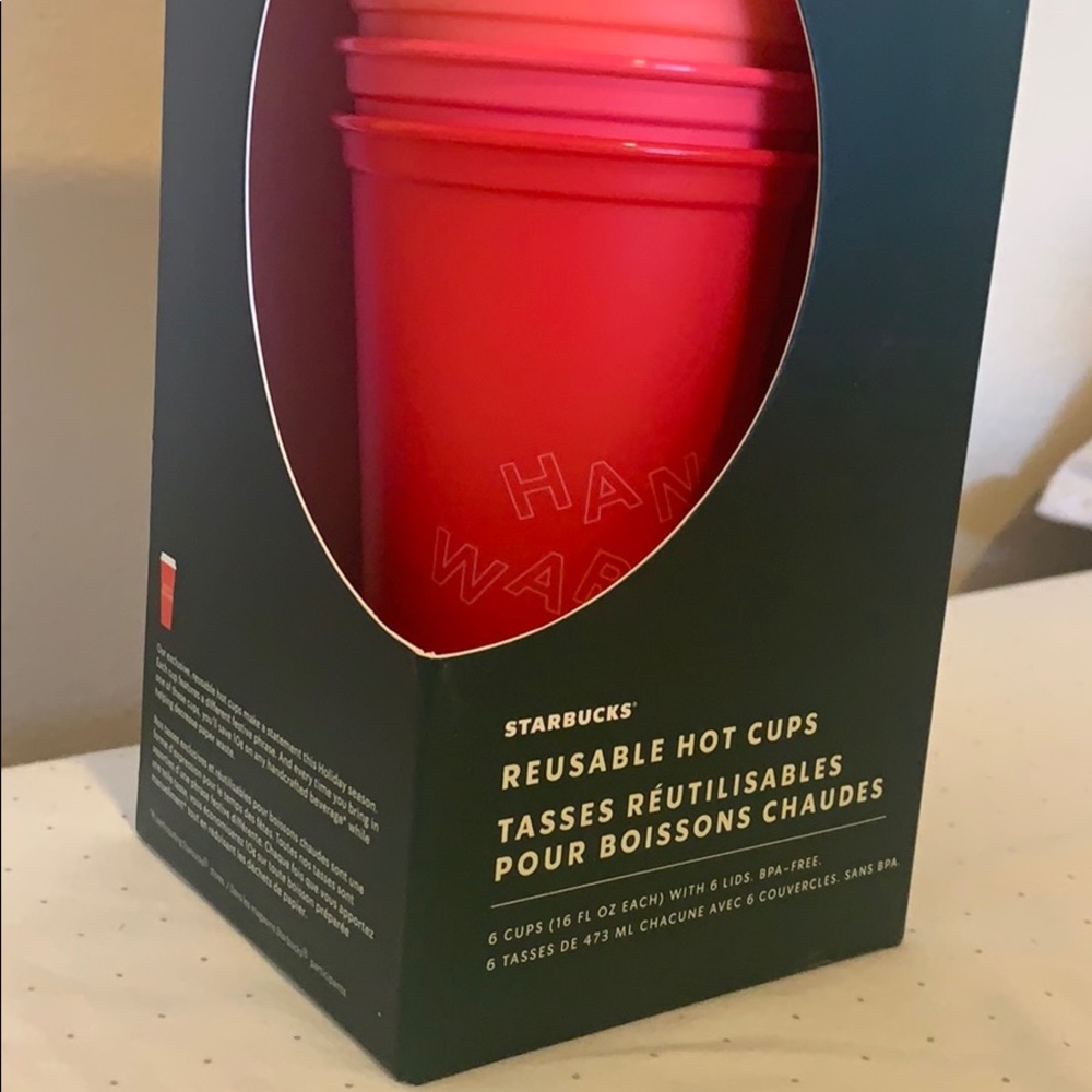 Limited Edition Reusable Starbucks Hot Cups